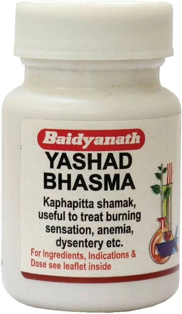 Baidyanath Yashad Bhasma 10g  - 3 x 10g