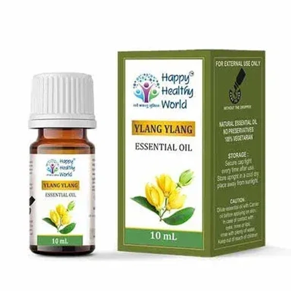 Happy Healthy World Ylang Ylang Essential Oil 10ml - 3 x 10ml