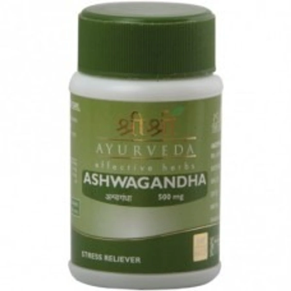 Sri Sri Ayurveda Ashwagandha 60 Tablet  - 5 x 60 Tablets