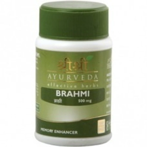 Sri Sri Ayurveda Brahmi 60 Tablet  - 5 x 60 Tablets