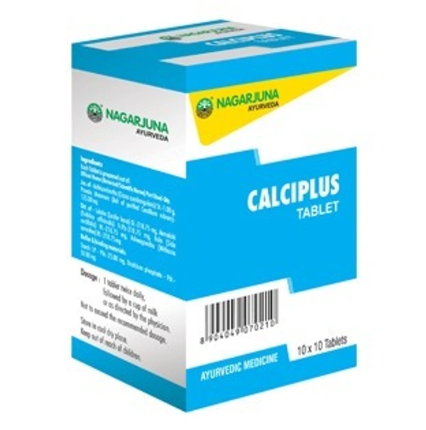 Nagarjuna Calciplus 10 Tablets - 10 x 10 Tablets