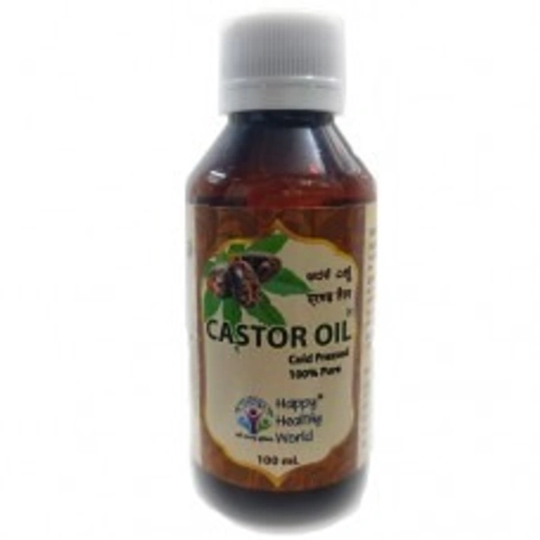 Happy Healthy World Castor Oil 100ml  - 6 x 100ml