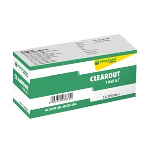 Nagarjuna Clearout 10 Tablets - 5 x 10 Tablets