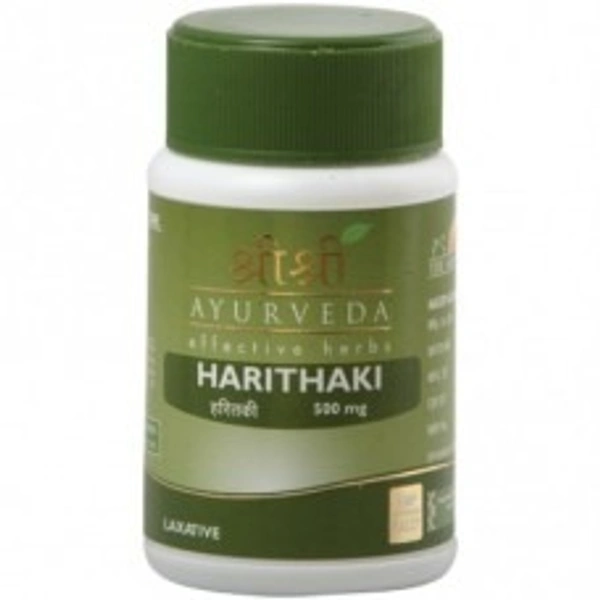 Sri Sri Ayurveda Haritaki 60 Tablet  - 5 x 60 Tablets
