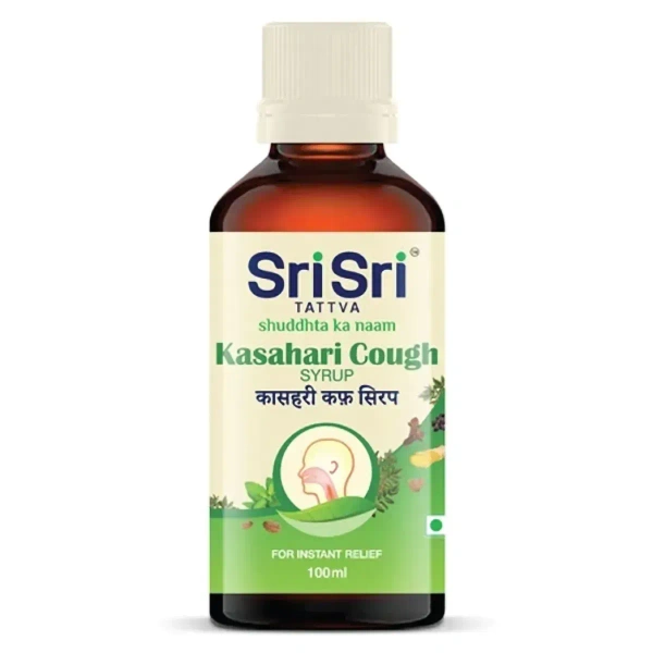 Sri Sri Ayurveda Kasahari Cough Syrup 100ml  - 5 x 100 ml
