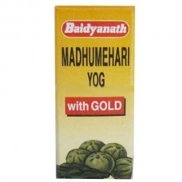Baidyanath Madhumehari Yog (with Gold) 40 Tablets - 3 x 40 Tablets