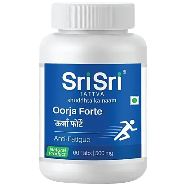 Sri Sri Ayurveda Oorja Forte 60 Tablet  - 5 x 60 Tablets