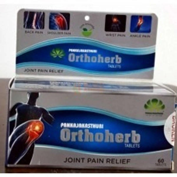 Pankajakasturi Herbals Orthoherb 60 Tablets  - 4 x 60 Tablets
