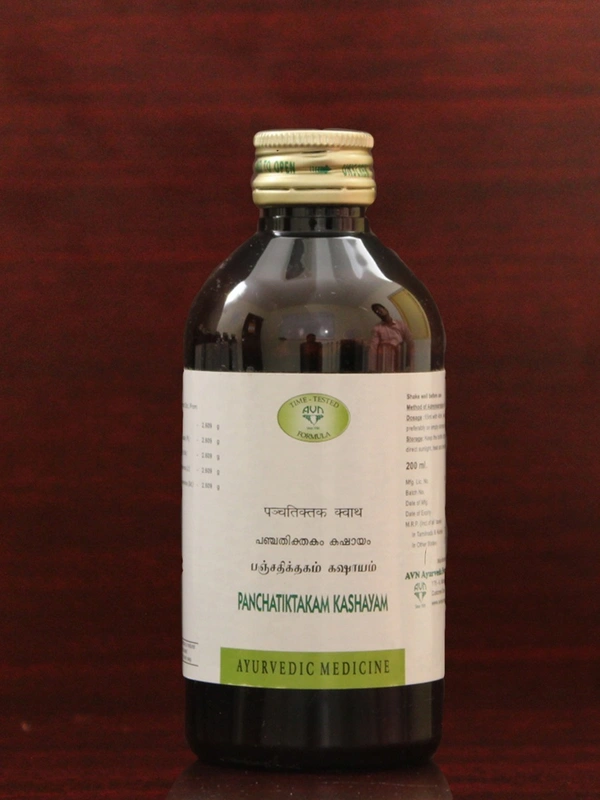 AVN Ayurveda Panchatiktakam Kashaya 200ml - 6 x 200ml