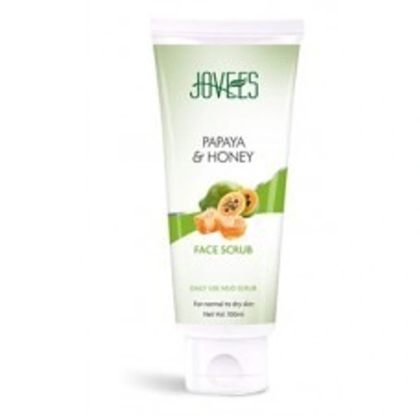 Jovees Papaya & Honey Scrub 100g - 3 x 100g