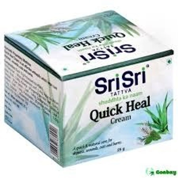 Sri Sri Ayurveda Quick Heal Cream 25gm - 5 x 25gm