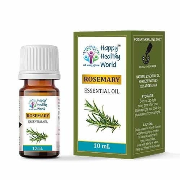 Happy Healthy World Rosemary Essential Oil 10ml - 3 x 10ml