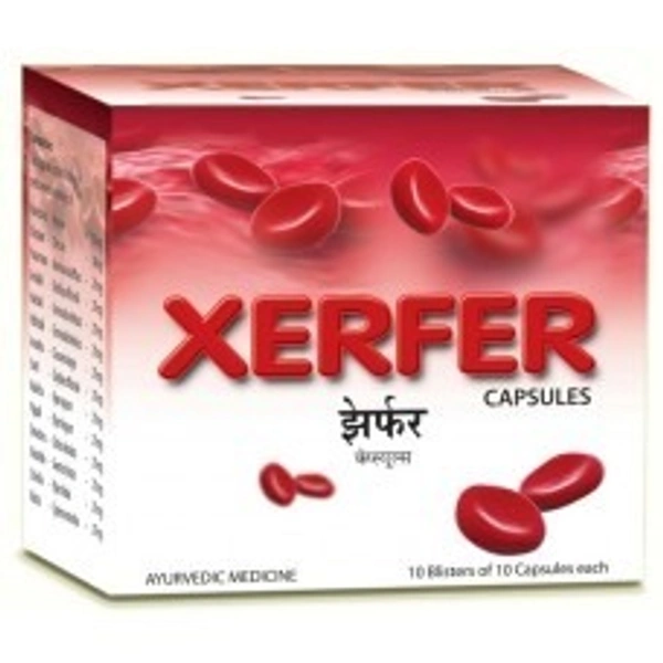 AVN Ayurveda  AVN Ayurveda Xerfer 10 Capsules - 6 x 10 Tablet