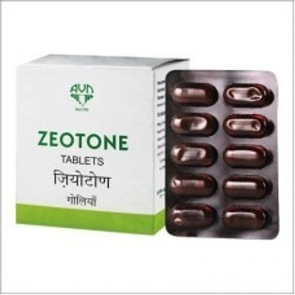  AVN Ayurveda Zeotone Plus Soft Gel 10 Capsules - 6 x 10 Capsule