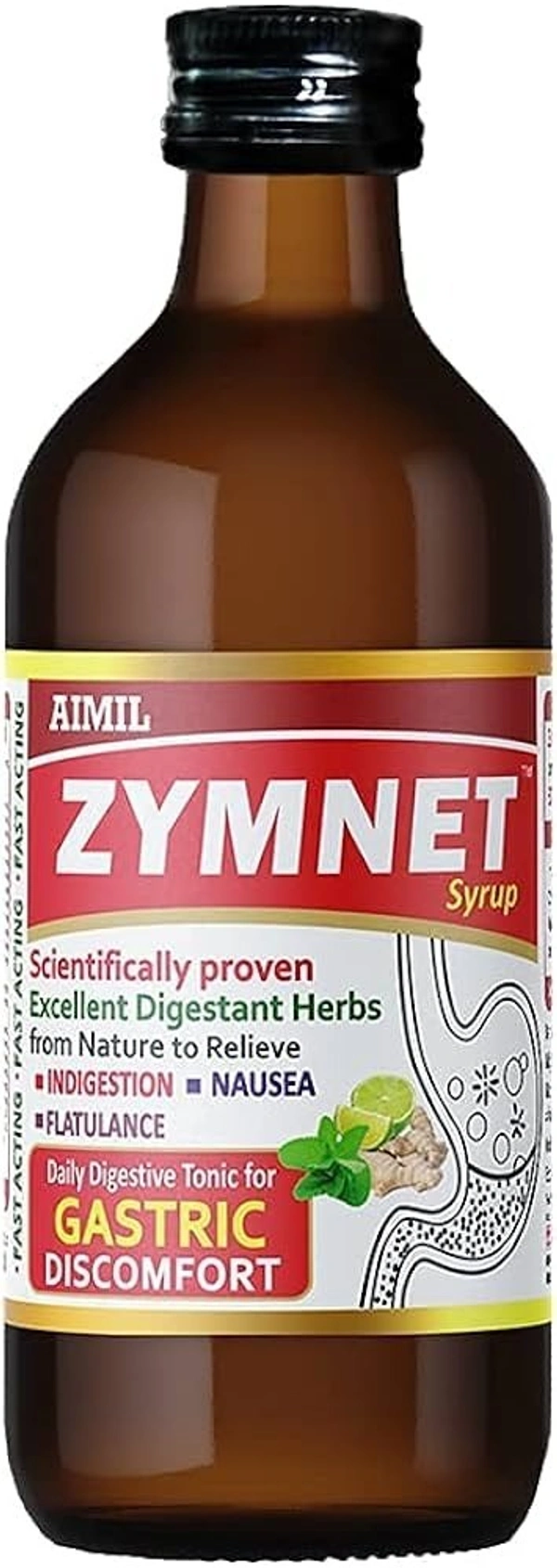 Aimil Pharma Zymnet Syrup 100ml  - 3 x 100ml