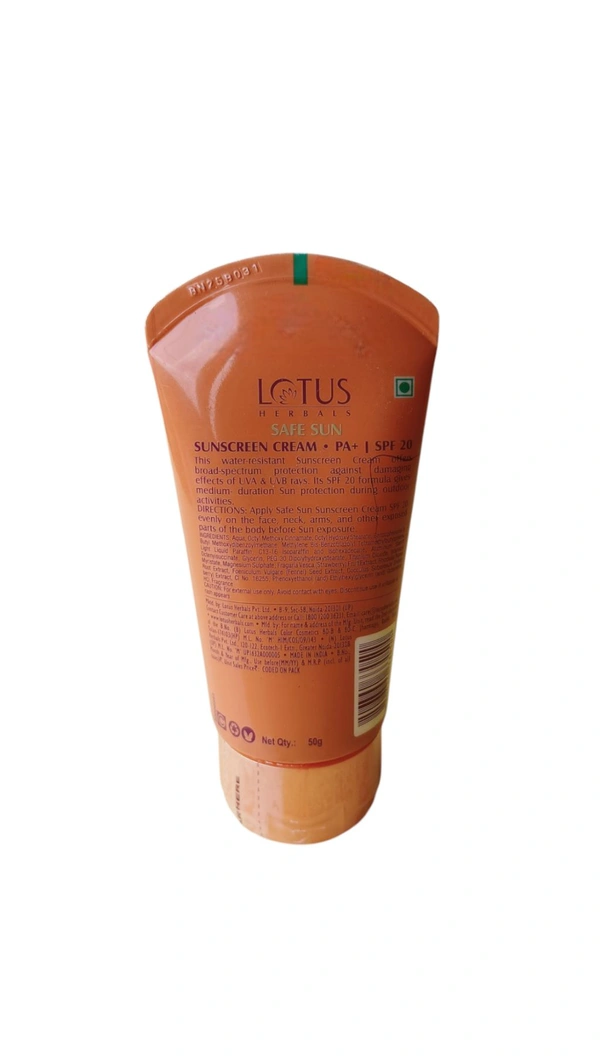 Lotus Safe Sun Spf 20 Pa+
