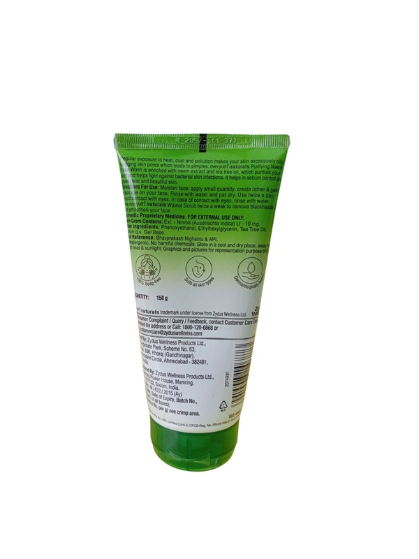 Everyuth Naturals Purifying Neem Face Wash 