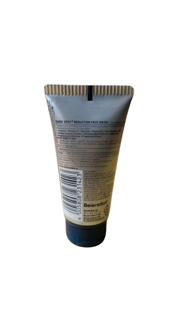 Nivea Men Dark Spot Reduction Face Wash