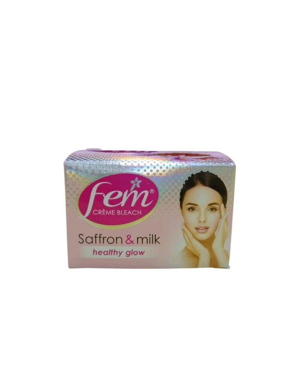 Fem Creme Bleach Saffron & Milk Healthy Glow 