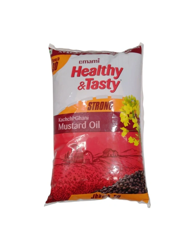 Healthy &Tasty Strong Kachchi Ghani Mustard Oil