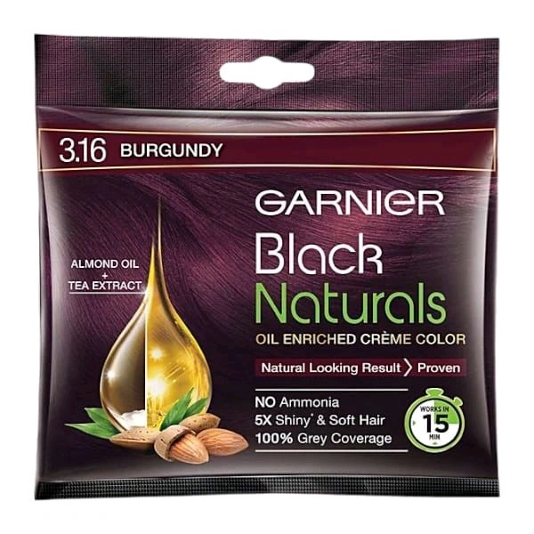 Garnier Black Naturals 3.16 Burgundy