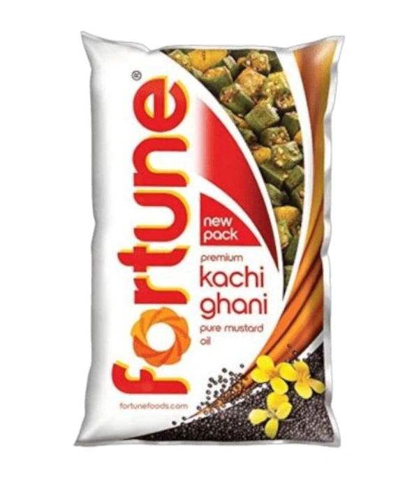 Fortune Premium Kachi Ghani Pure Mustard Oil (1L)