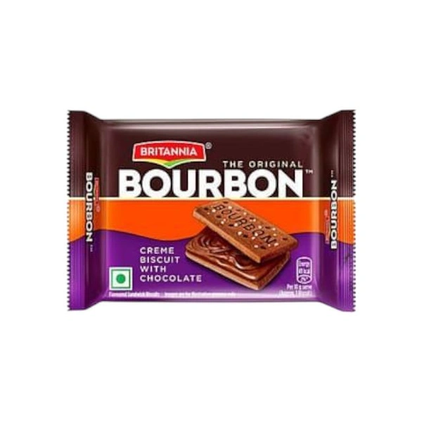 BRITANNIA Bourbon Chocolate Biscuits Creme 