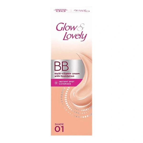 Glow & Lovely BB Multi-vitamin Cream With Foundation  SHADE 01 (18g)