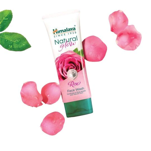 Himalaya Natural Glow Rose Face Wash (50ml)
