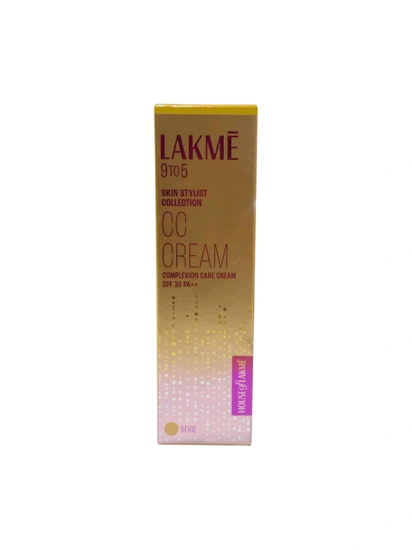 LAKME CC CREAM SPF 30 PA++ BEIGE 9g