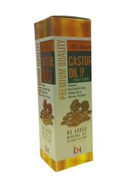 Premium Quality Castor Oil IP Virgin Grade (100ml)