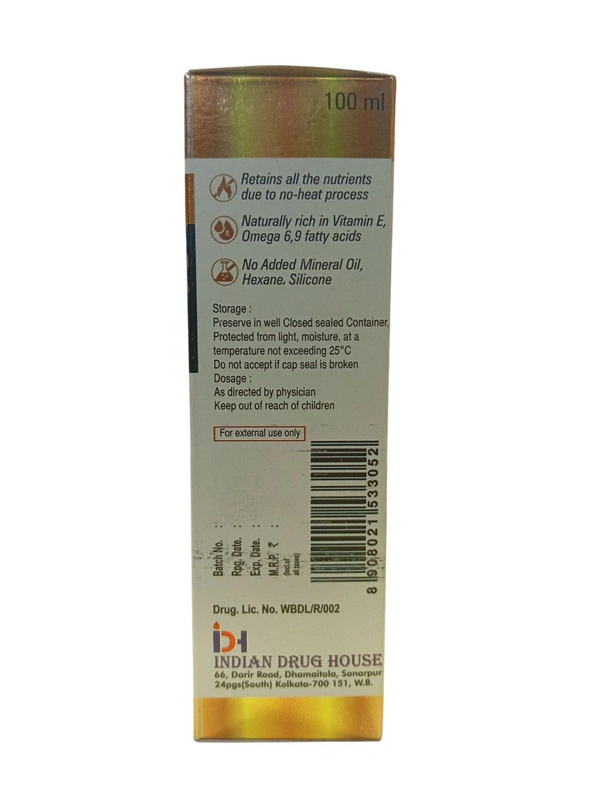 Premium Quality Castor Oil IP Virgin Grade (100ml)