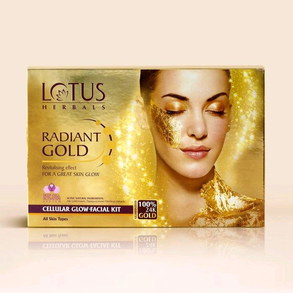 Lotus Facial Kit Radiant Gold 