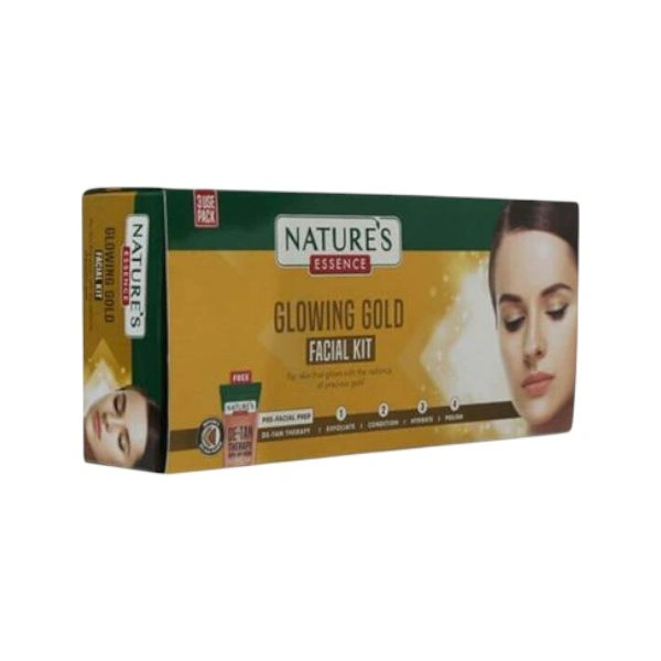 Nature's Glowing Gold Facial Kit 