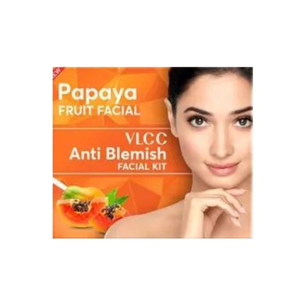 VLCC Papaya Fruit Facial Anti Blemish Facial Kit (60g)