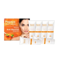 VLCC Papaya Fruit Facial Anti Blemish Facial Kit (60g)