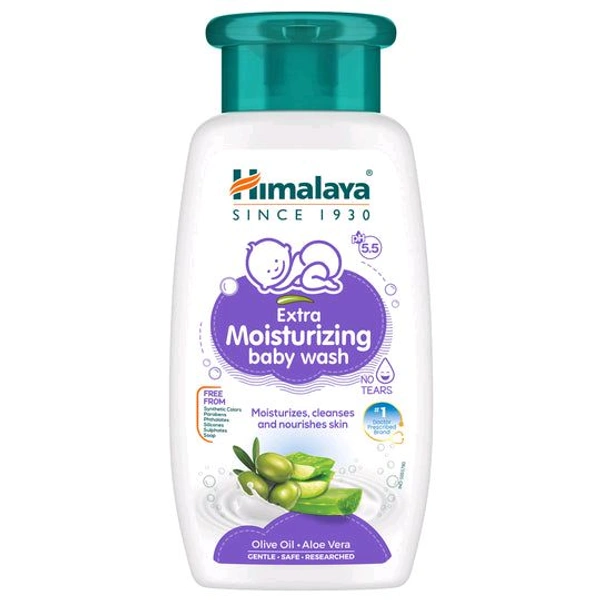 Himalaya Extra Moisturizing Baby Wash 200ml