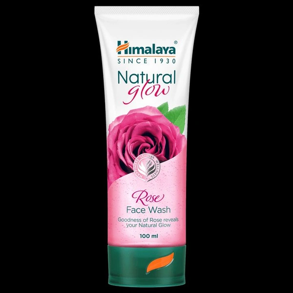Himalaya Natural Glow Rose Face Wash (100ml)