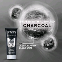 POND'S Bright Miracle Detox Facewash with 10X Power of Charcoal 200g