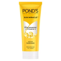 POND'S DeTan Facewash, With Niacinamide & Vitamin C, Reduces Tan in 7 Days, For All Skin Types,100g