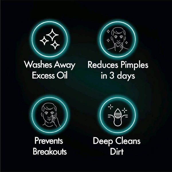 POND'S Men Pimple Clear Facewash With Thymo-T Essence, (100gm)
