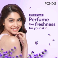 POND'S Magic Freshness Talcum Powder With Fragrance of Acacia Honey, 