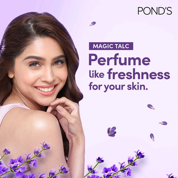 POND'S Magic Freshness Talcum Powder With Fragrance of Acacia Honey, 