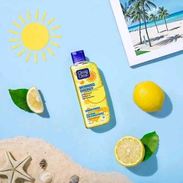 Clean & Clear Morning Energy Lemon Fresh Face Wash (100ml)