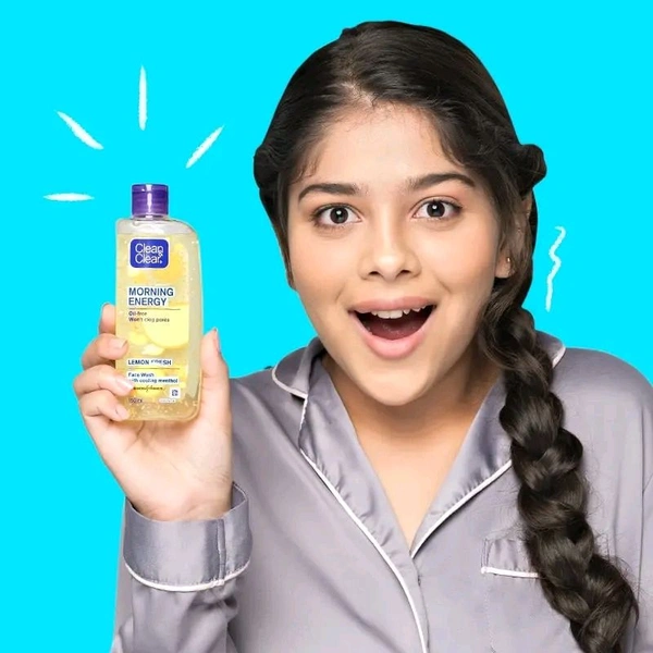 Clean & Clear Morning Energy Lemon Fresh Face Wash (100ml)