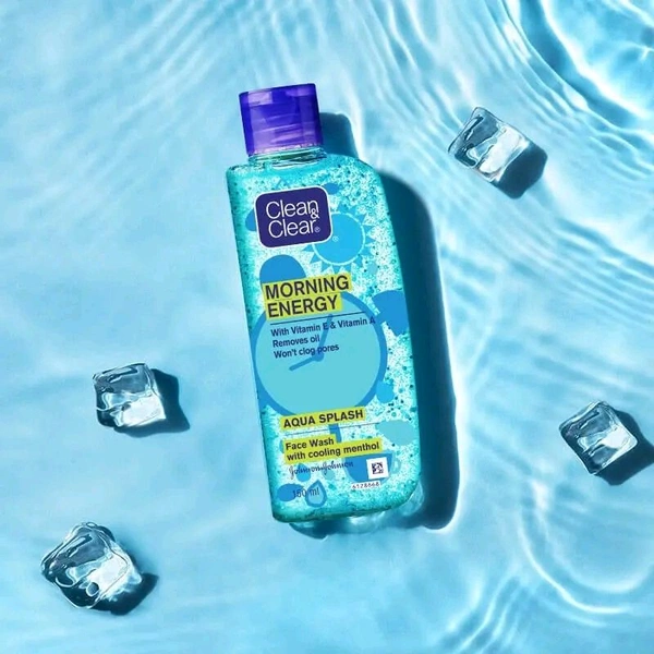 Clean & Clear Morning Energy Aqua Splash Face Wash (150ml)