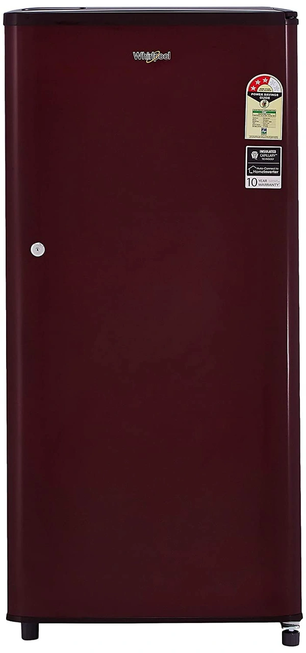 Whirlpool 190 L 3 Star Direct-Cool Single Door Refrigerator (WDE 205 CLS 3S, Wine)