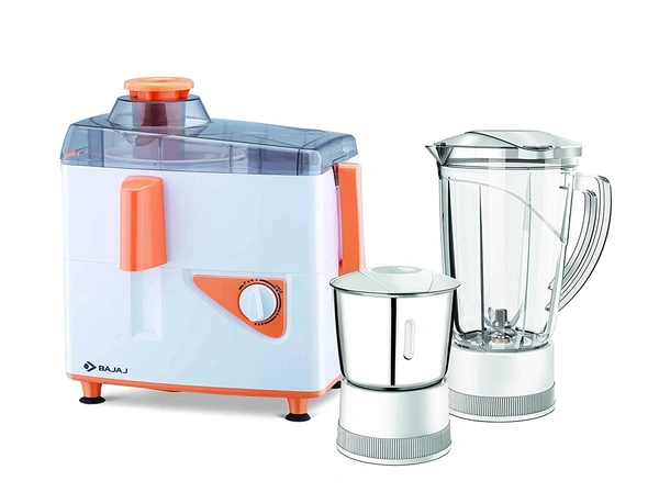 Bajaj Neo JX4 Juicer Mixer Grinder 450 Watt, 2 Jar