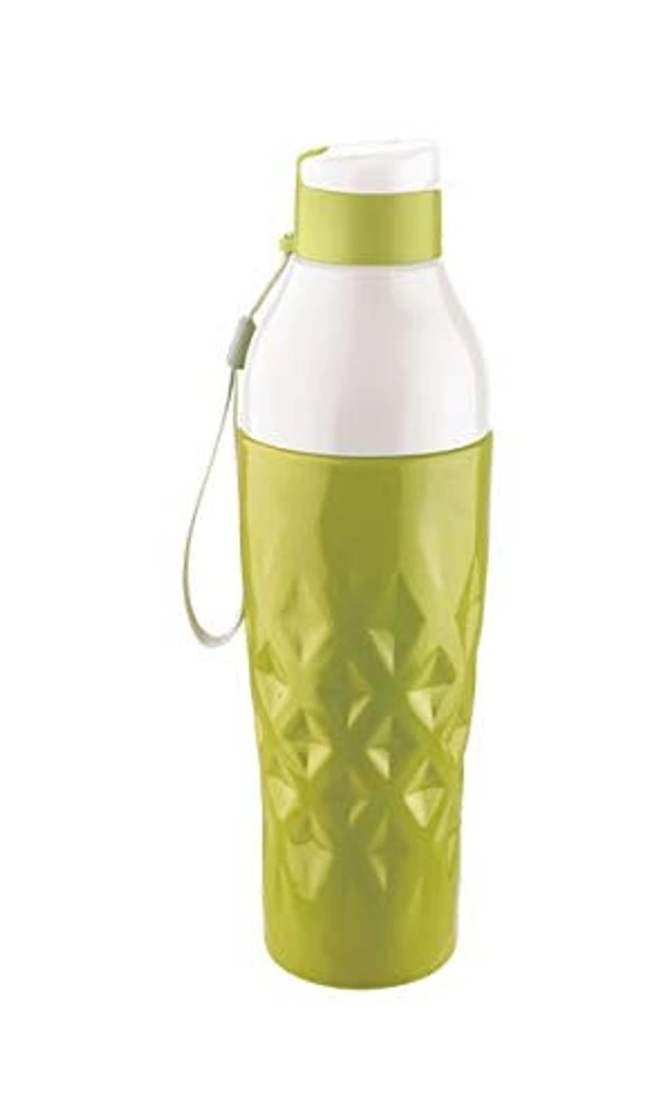 Jayco Cool Diamond hot & Cold Inner Insulated Steel Bottle, 24 Hours Hot or Cold (1000 ML, Green)
