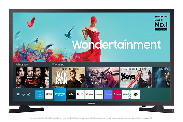 Samsung 80 cm (32 inches) Wondertainment Series HD Ready LED Smart TV UA32TE40AAKBXL (Titan Gray)